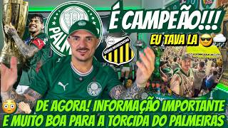 ⚠️ DE AGORA! INFORMAÇÃO IMPORTANTE E MUITO BOA PARA A TORCIDA DO PALMEIRAS | RESSACA DO TÍTULO E+ screenshot 5