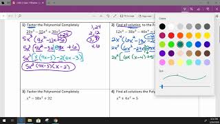 Unit 2 Quiz 1 Review