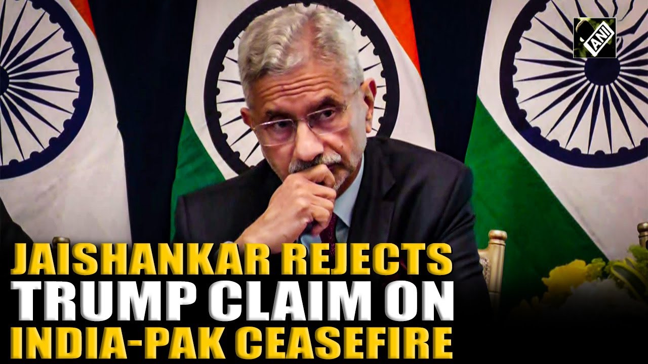 “Negotiated between DGMOs…” EAM Jaishankar again rejects Trump’s claim on India-Pakistan ceasefire
