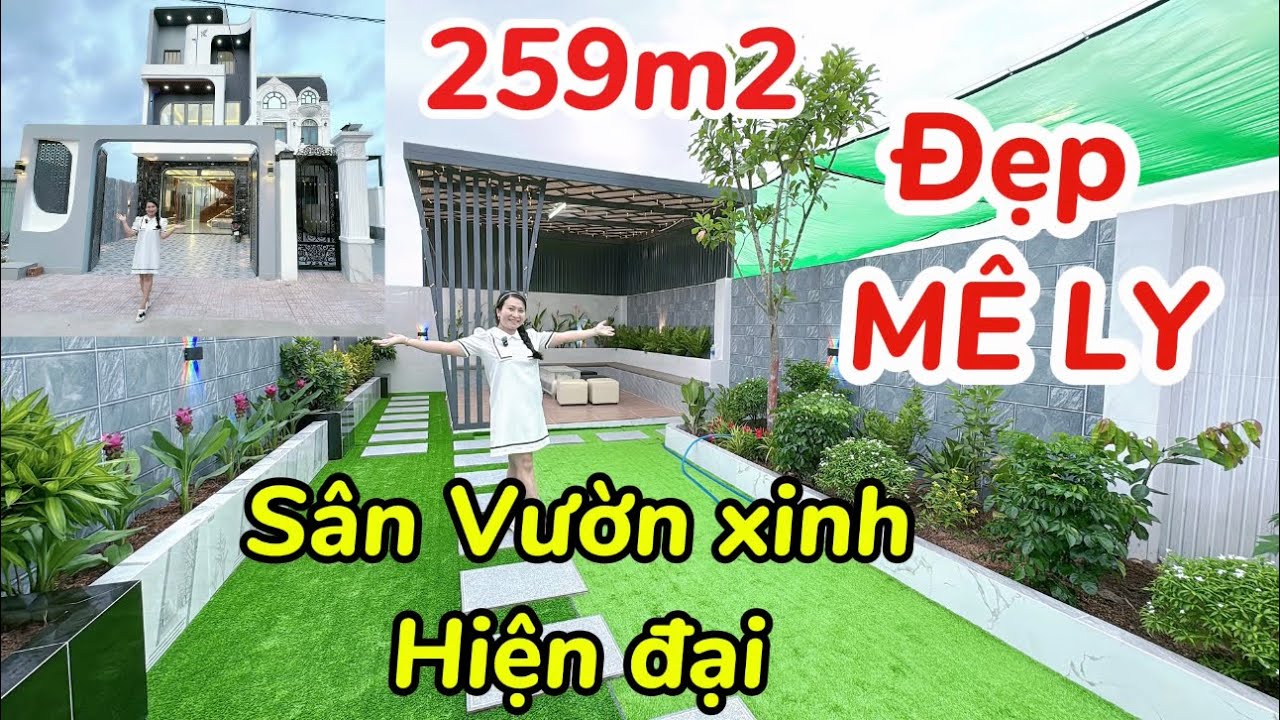 🌴Nhà VƯỜN xinh 259m2- Đây là căn nhà MONG CHỜ BẤY LÂU NAY- Kim Thủy bị MÊ HOẶC từ ánh nhìn đầu tiên