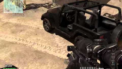 Modern Warfare 3 - Glitch on Hardhat (Perfect spot)