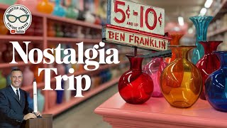Exploring Ben Franklin Store | Vintage Hunting with a Space Twist!