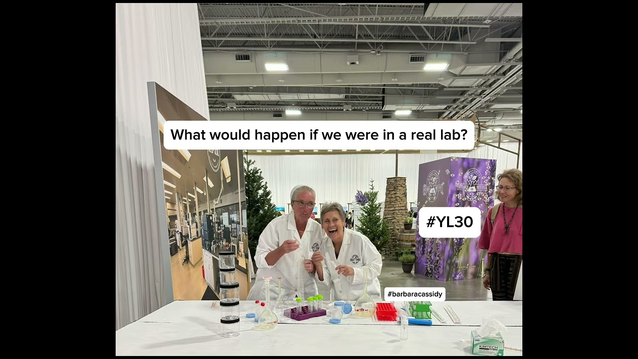 Don't put us in a real essential oil lab...