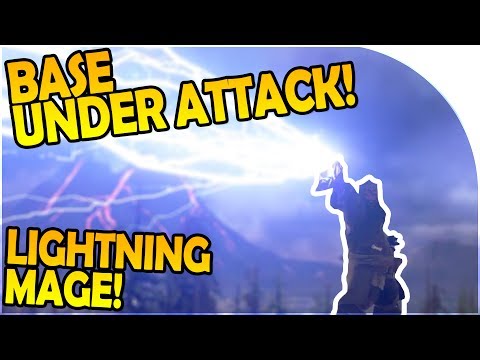 DARK AND LIGHT - BASE UNDER ATTACK - I'm a LIGHTNING MAGE - Dark and Light Gameplay Part 8
