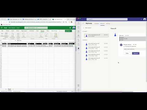 Automation process of Shift Time Off requests