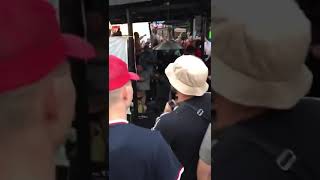 England fans singing “Scotland get battered, everywhere they go”