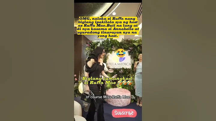 Ibang Ruffa ang dumating...🤣 #ccto #youtubeshorts #funnyvideo #ruffagutierrez #fypyoutube #