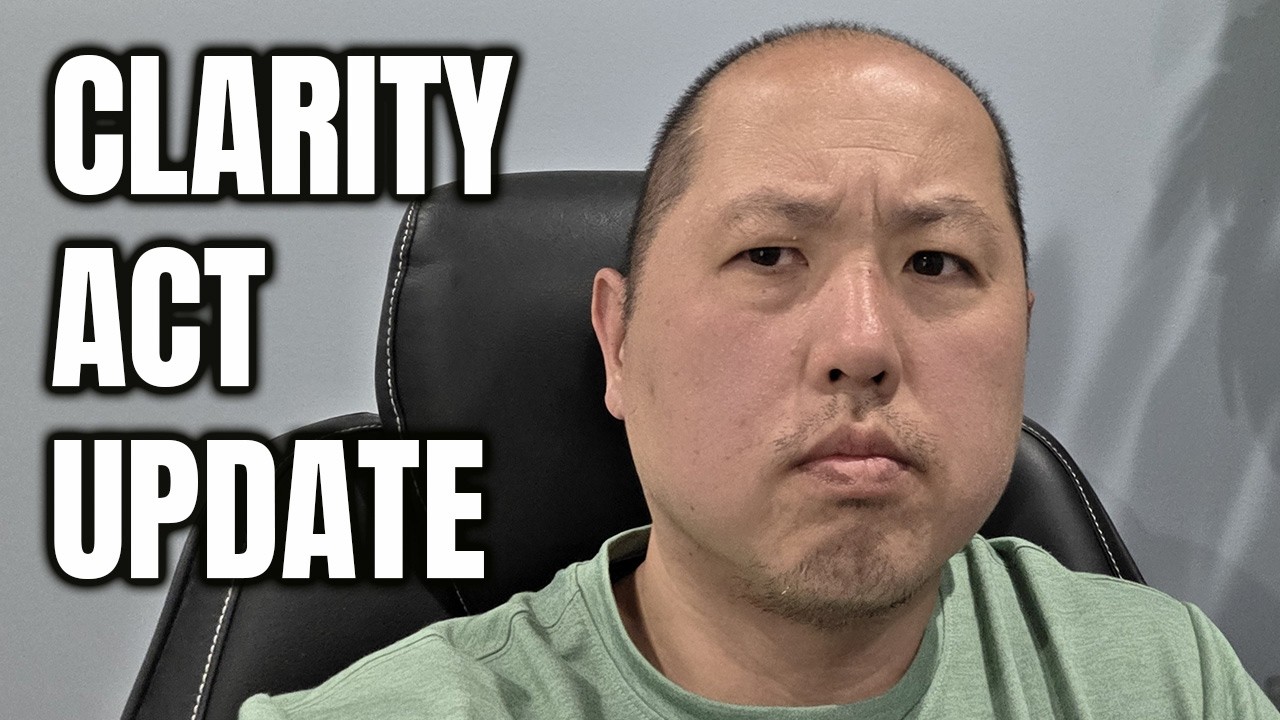 ⁣Bitcoin Investors...HUGE UPDATE on Clarity Act