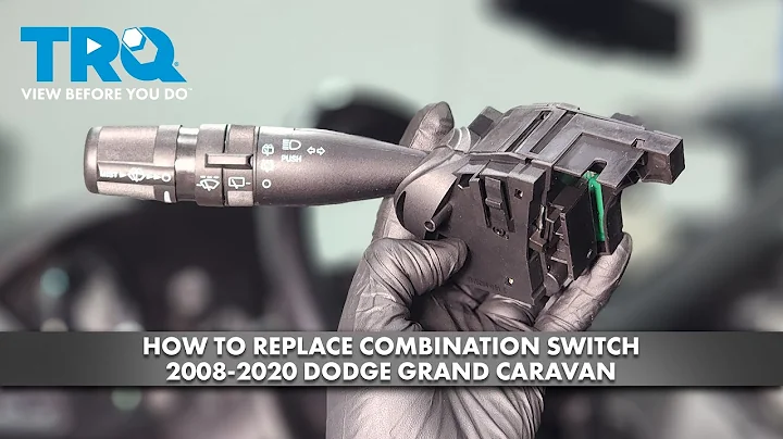How to Replace Combination Switch 2008-2020 Dodge Grand Caravan