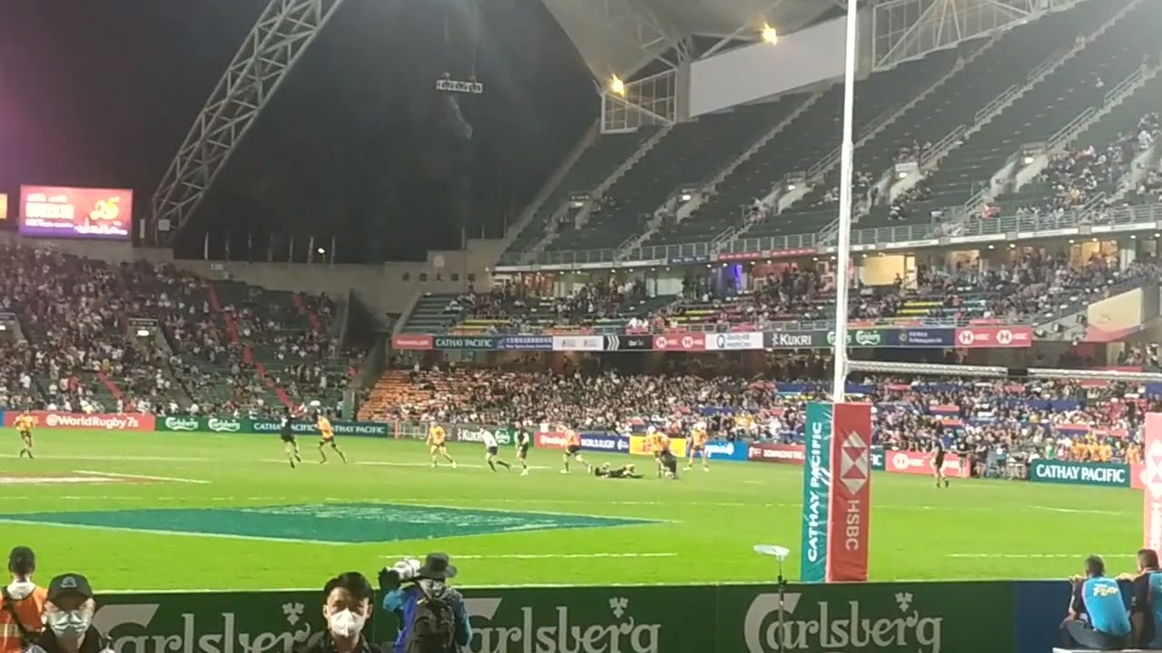 Rugby 7s 2022 Day 2 - Game between Australia and New Zealand