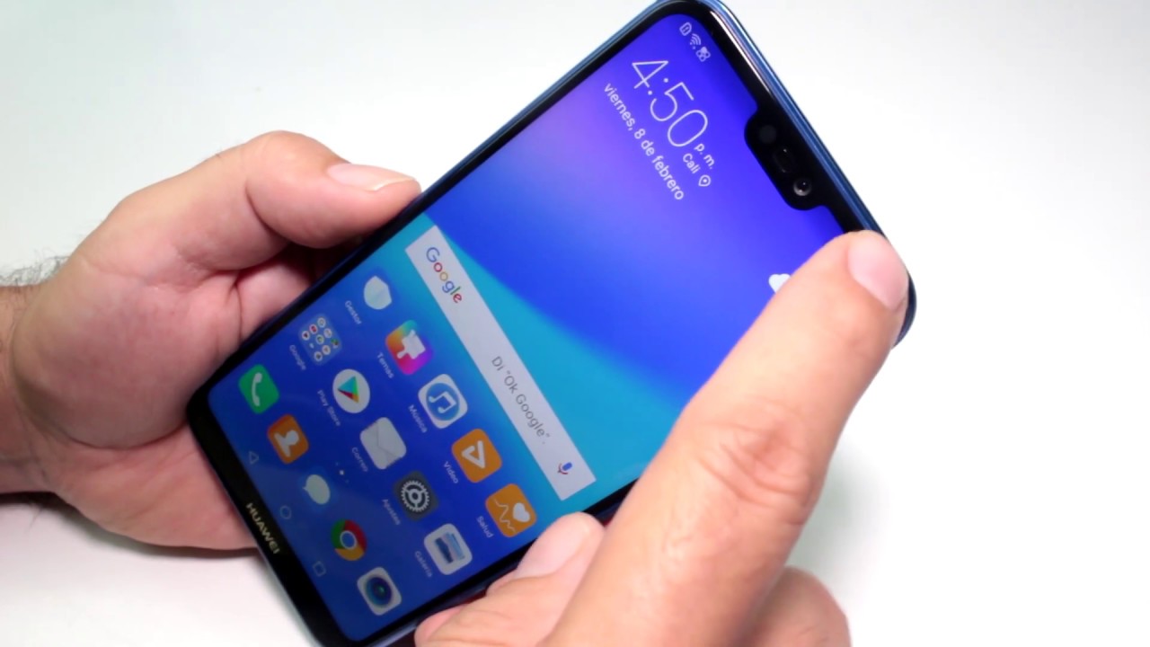 Huawei P20 Lite captura de pantalla muy facil de hacer screenshot