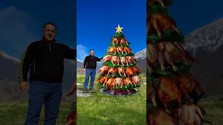 Wilderness Cooking Special: New Year’s Chicken Tree Delight! 🎄🔥