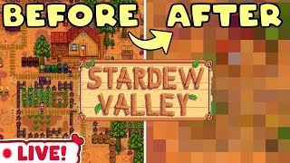 Planning my Farm Layout and Decorating in Stardew Valley!