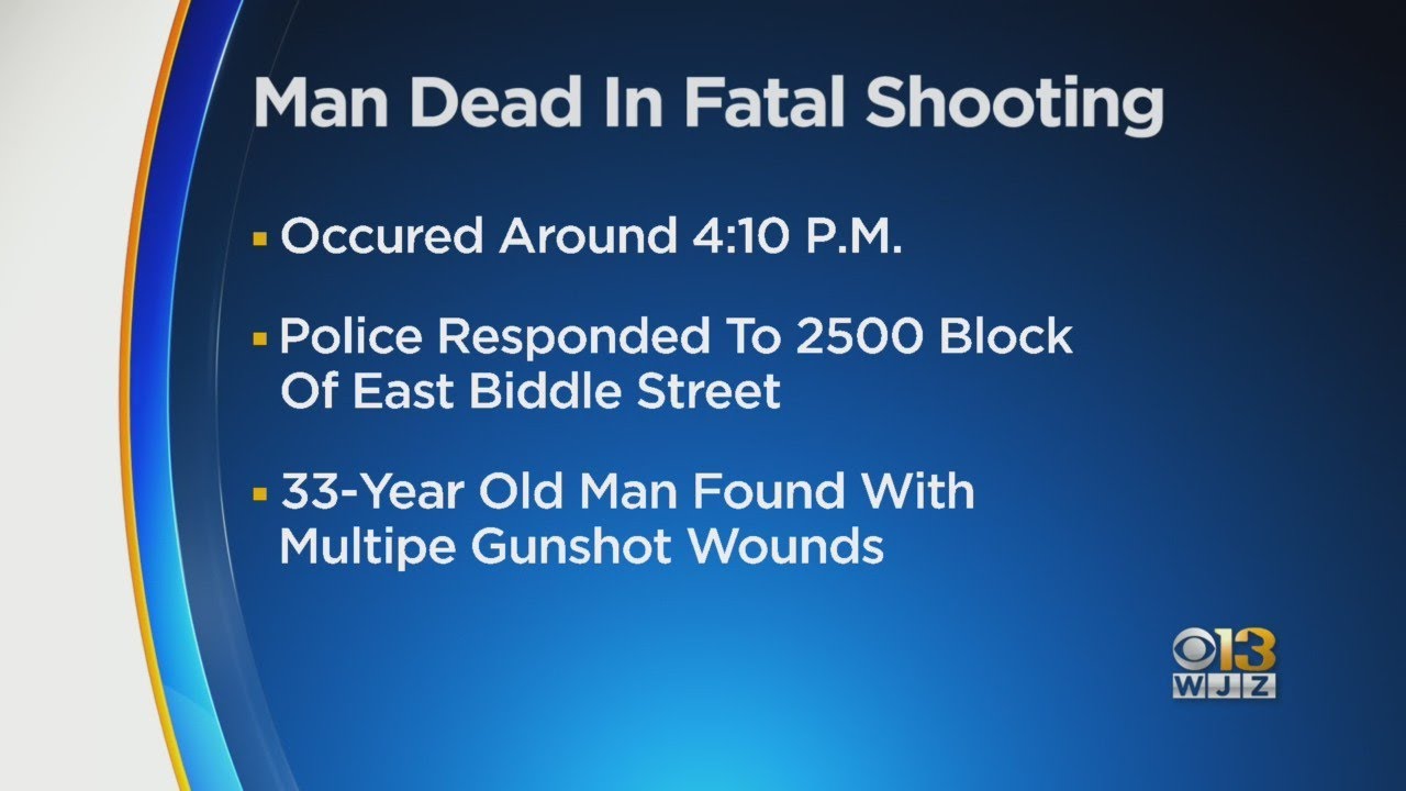 Police investigate two deadly shootings separated by several blocks in East Baltimore Saturday