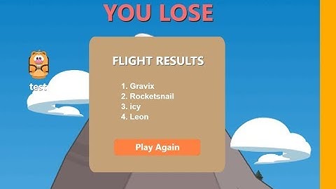 Falling Critters: Game End Screen | Devlog #02