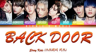 Stray Kids (스트레이 키즈) - Back Door [Color Coded Lyrics Han|Rom|Eng]