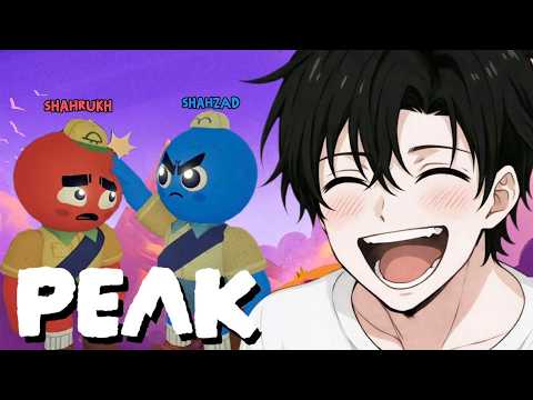 ICH spiele NIE wieder PEAK mit meinem BRUDER! | lustige Momente