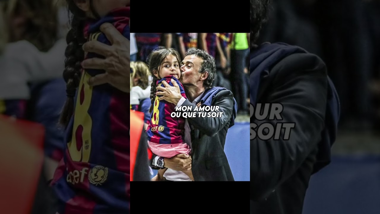 Luisenrique et Xana 🙌 #luisenrique #psg #championsleague