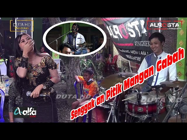 Wes Tatas - Nency - ALROSTA DONGKREK u0026 ALFA AUDIO Jilid 1 Live Bancak class=