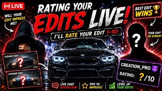 🔥 RATING YOUR EDITS LIVE 😈 | WILL YOUR EDIT GET 10/10 👀 | CREATION_PRO