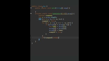 Bubble Sort in UNDER 60 Seconds in #java #programming #algorithm