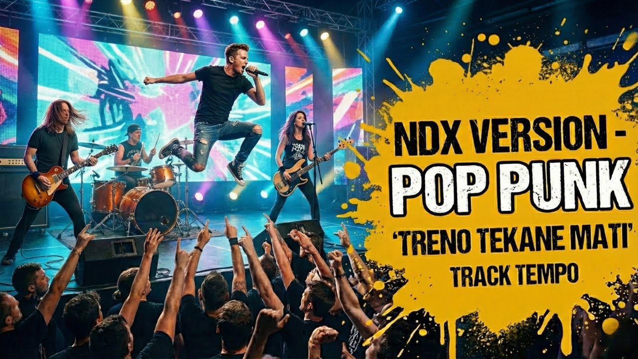 Tresno Tekane Mati - NDX A.K.A | Pop Punk Cover by Track Tempo