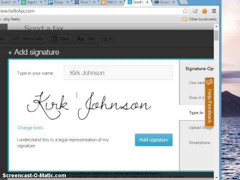 How to use HelloFax