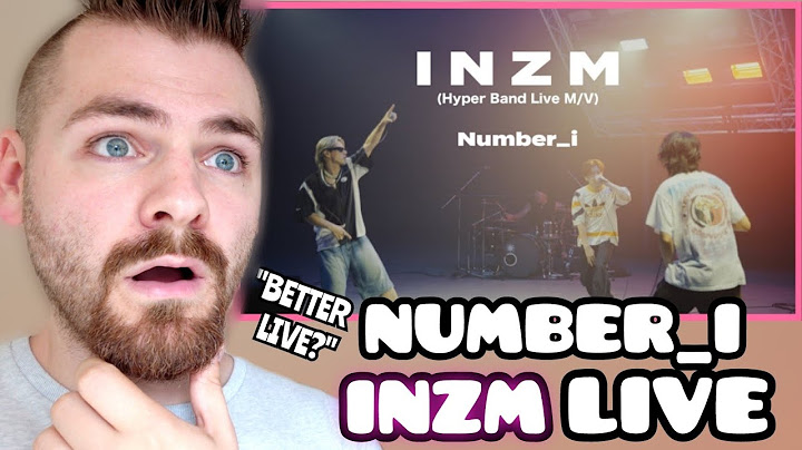 British Guy Reacts to Number_i - "INZM" | Hyper Band Live M/V | FIRST TIME REACTION!