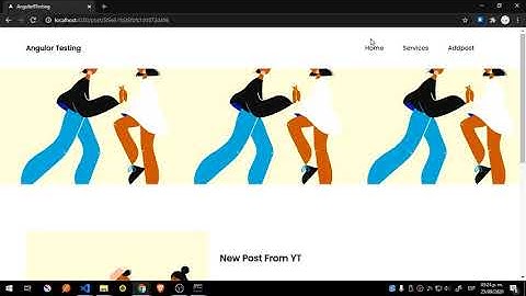 Build and Test an Angular 9 app from Scratch #6 ( AddPost Component )