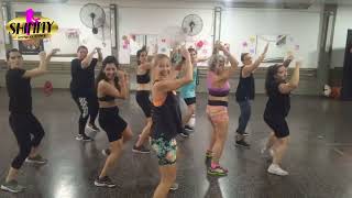 Shimmy Fitness Dance  Coreo 'Todo comenzó bailando REMIX' (Marama, Ráfaga, Emanero)