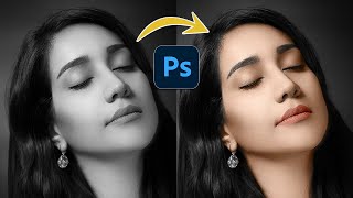 2-Minute Photoshop - How to Colorize Black and White Images