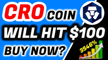 CRYPTO COM TO HIT $100! CRO COIN TODAY NEWS! CRO COIN PRICE PREDICTION AND ANALYSIS!