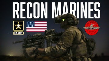 RECON MARINES conduct live fire at Night Range