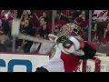 Anderson takes a tumble after shot attempt