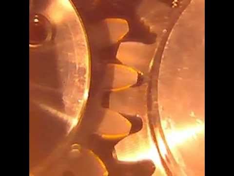 竹歯車駆動実験　100rpm　20N・m