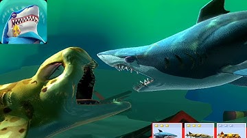 Hungry Shark Heroes Android Gameplay #8