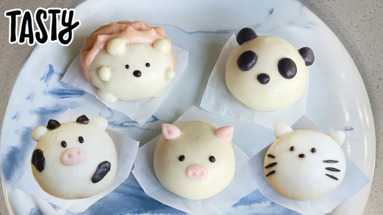 How To Make The Cutest Baos  Tasty