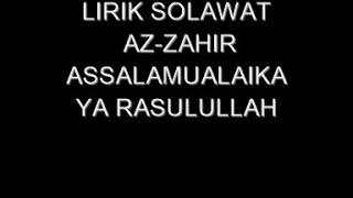 Lagu assalamualaika ya Rasulullah dan artinya..
