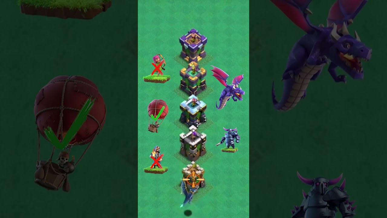 Maxed Out Defense! 💥 Can these Archer Towers stop the strongest troops? 