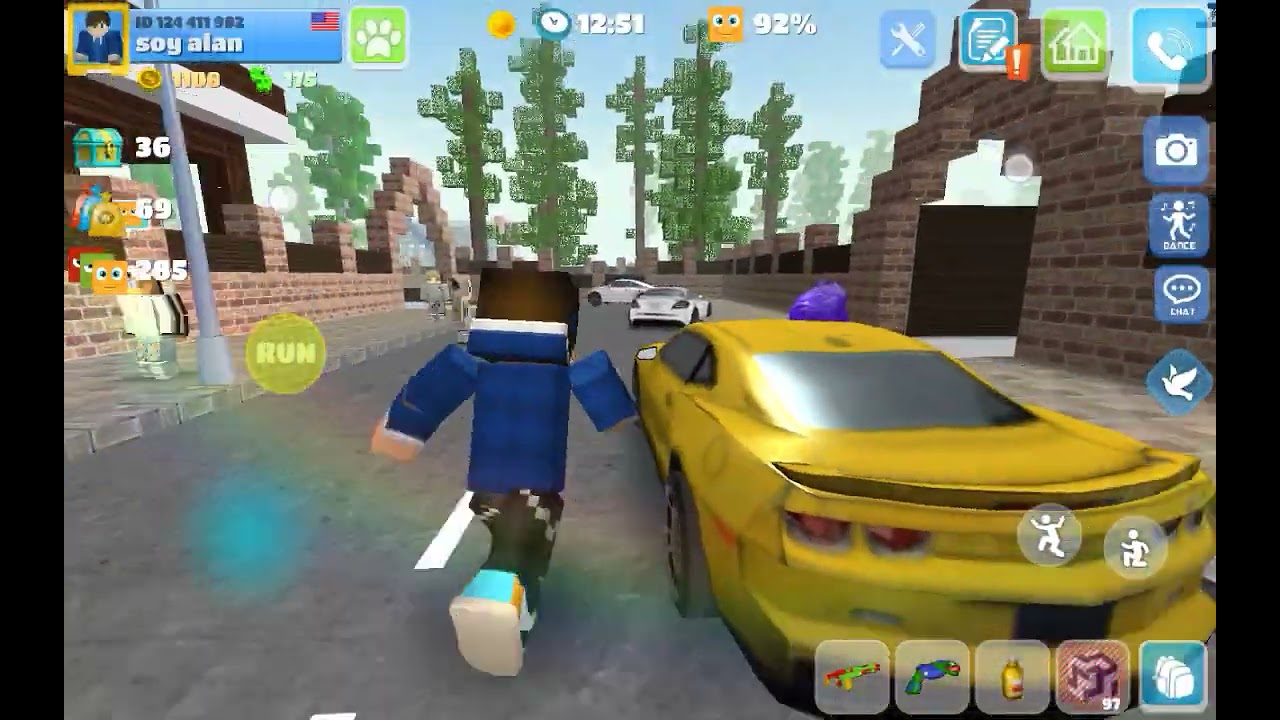 24 HORAS COMIENDO DE COLOR AZUL 💙