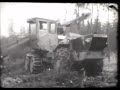 Mechanizovaná těžba dřeva v 70. letech v ČSSR