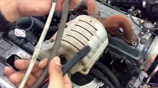 Remove &amp; Inspect Catalytic Converter