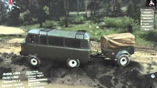 SpinTires 2016 04 18 Уаз 2206 для 03.03.16