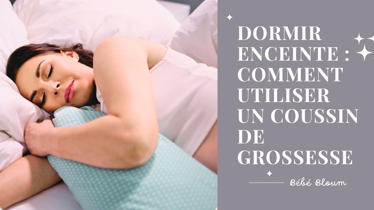 Dormir enceinte : comment utiliser un coussin de grossesse ? 🤎