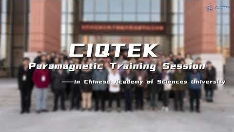 CIQTEK 2024 Electron Paramagnetic Resonance Workshop and Frontiers in Spectroscopy Lecture