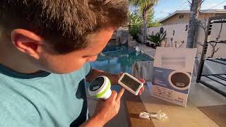 Solar Powered Wireless Pool Thermometer