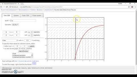 Direction Field Plotter