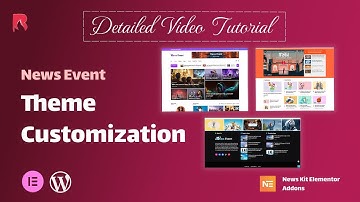 News Event WordPress Theme Video Tutorial