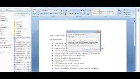 How To Password Protect Microsoft Word Documents