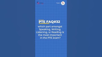 Which part is most important in the PTE exam? #ptetutorials #shorts #englishtest #pteexam